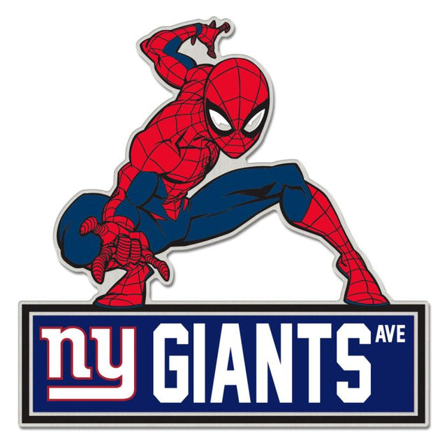 New York Giants / Marvel (C) 2021 Marvel Collector Pin Jewelry Card