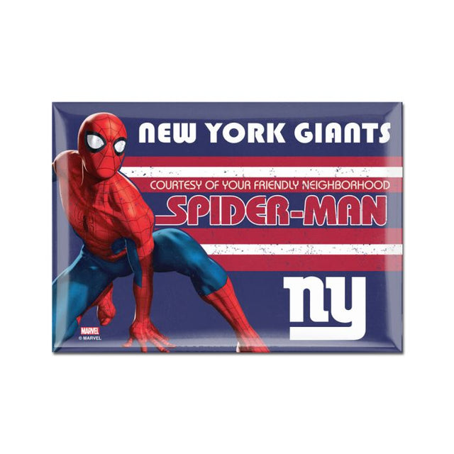 Imán de metal de Marvel de 2,5" x 3,5" de los New York Giants/Marvel (C) 2021