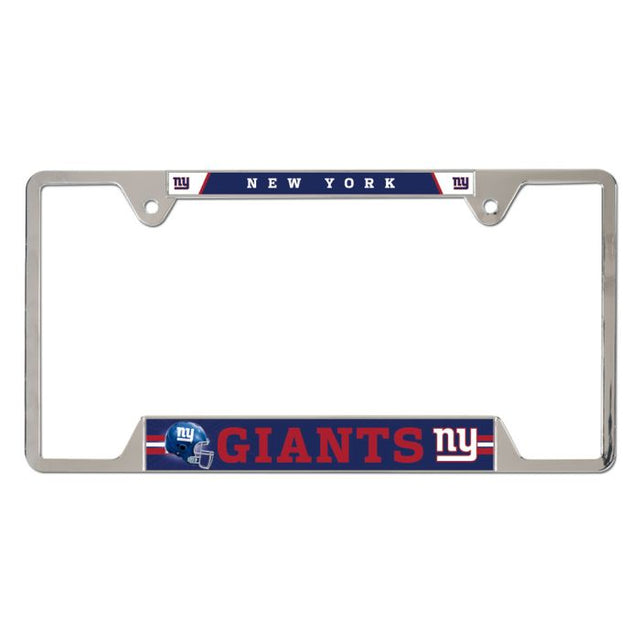 New York Giants Metal License Plate Frame
