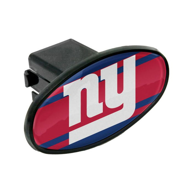 Receptor de enganche ovalado de 2" STRIPES de los New York Giants