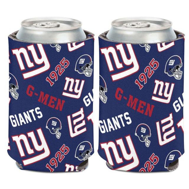 New York Giants Scatterprint Can Cooler 12 oz.