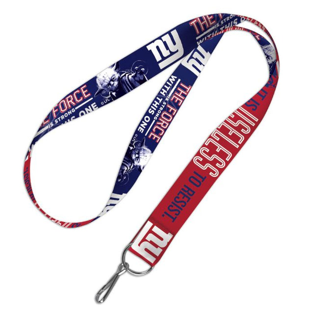 New York Giants / Star Wars Yoda & Vader Lanyard 1"