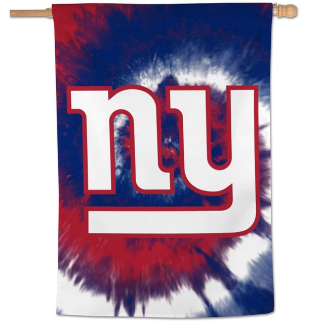 New York Giants Tie Dye Vertical Flag 28" x 40"