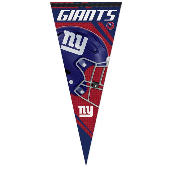 New York Giants Vertical Stripes Premium Pennant 17" x 40"