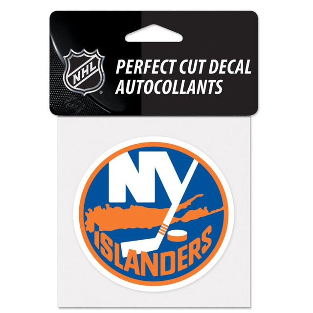 New York Islanders Perfect Cut Color Decal 4" x 4"