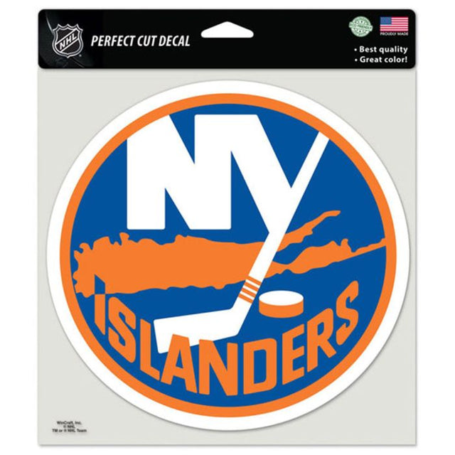 New York Islanders Perfect Cut Color Decal 8" x 8"