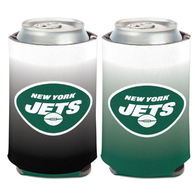 Enfriador de lata con baño de color New York Jets de 12 oz.