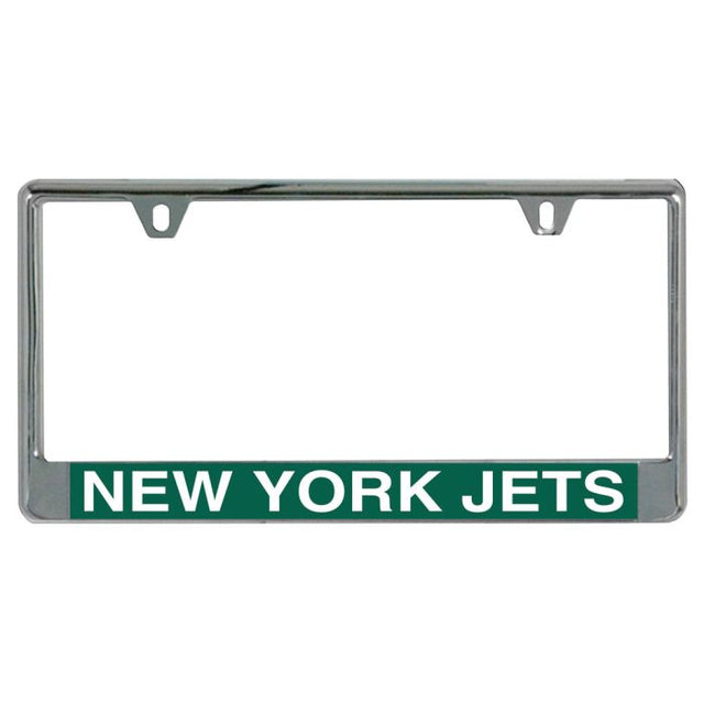 New York Jets Lic Plate Frame B/O Printed