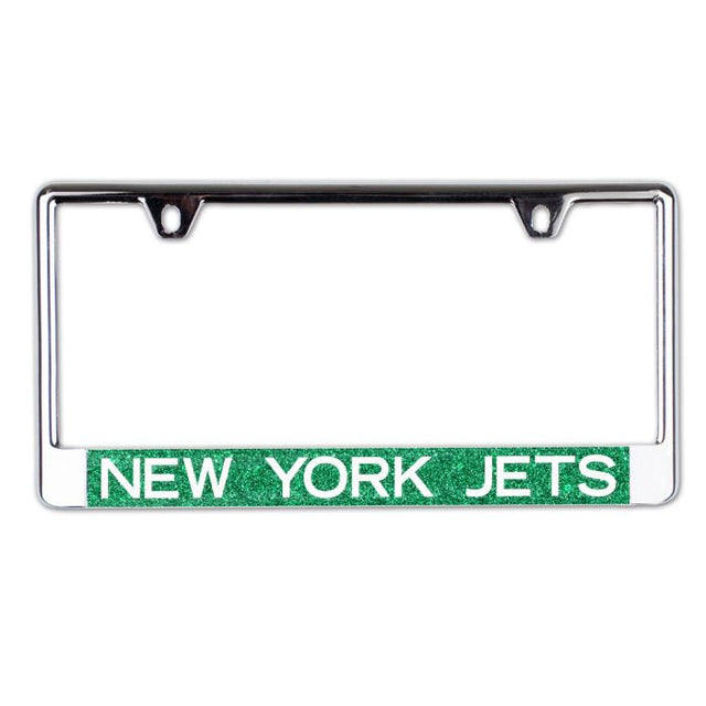 New York Jets Lic Plate Frame B/O Printed