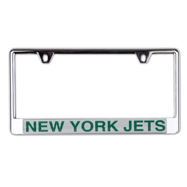 New York Jets Lic Plate Frame B/O Printed