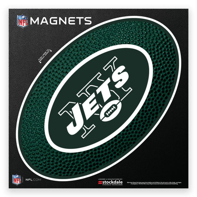 New York Jets TEAMBALL Outdoor Magnets 12" x 12"