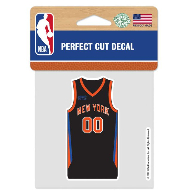 New York Knicks city Perfect Cut Color Decal 4" x 4"