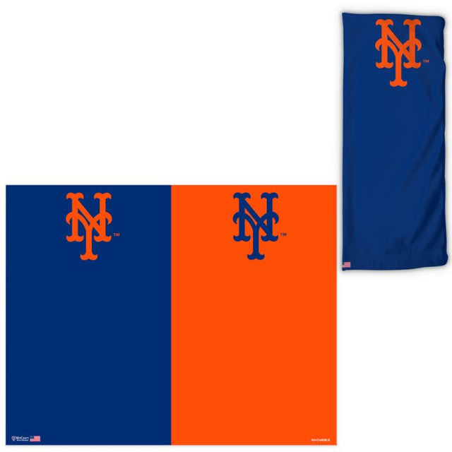 Envolturas para fanáticos de dos colores de los New York Mets