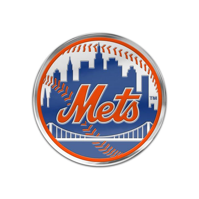 New York Mets Auto Badge w/color