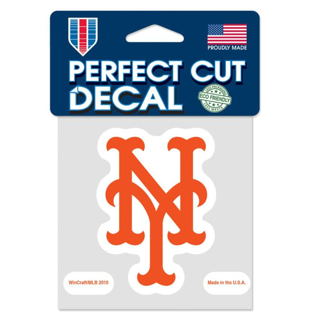 New York Mets Perfect Cut Color Decal 4" x 4"
