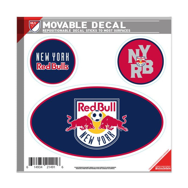 New York Red Bulls All Surface Decal 6" x 6"