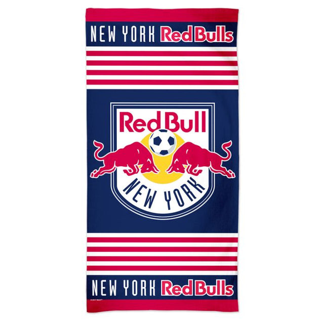 New York Red Bulls LOGO Spectra Beach Towel 30" x 60"