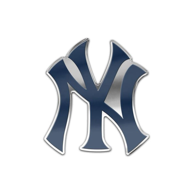 Insignia para automóvil de los Yankees de Nueva York con color