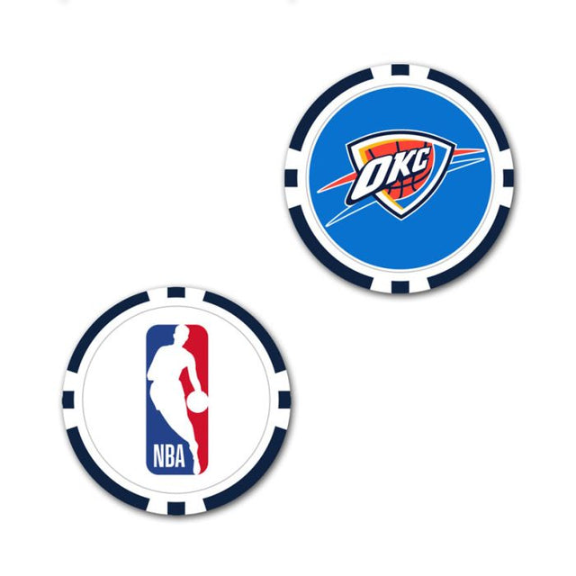 Oklahoma City Thunder Ball Marker - Oversized indiv.