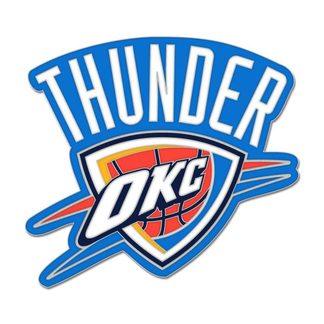 Oklahoma City Thunder Collector Enamel Pin Jewelry Card