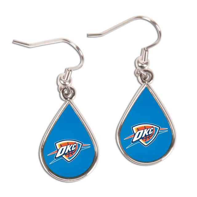 Pendientes de Oklahoma City Thunder con forma de lágrima
