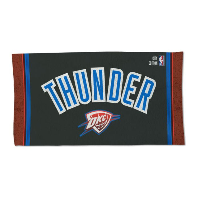 Oklahoma City Thunder Full Color Locker Room Towel One Sided