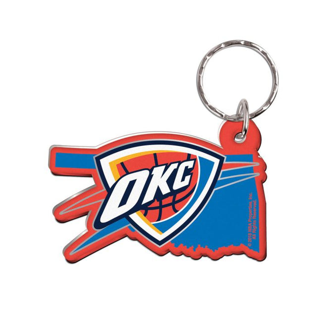 Llavero de Oklahoma City Thunder de forma libre