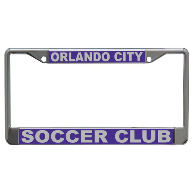Orlando City SC Lic Plt Frame S/L Printed