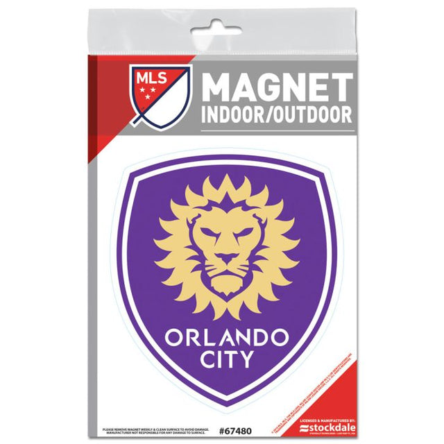 Orlando City SC Outdoor Magnets 3" x 5"