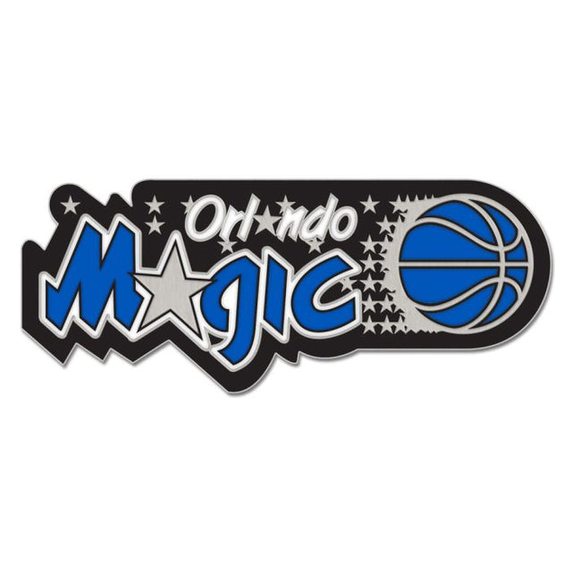 Tarjeta de joyería con pin esmaltado de colección de Orlando Magic/Hardwoods