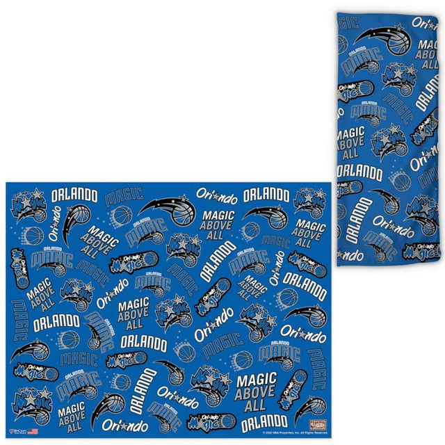 Envolturas para abanicos con estampados dispersos de Orlando Magic y Hardwoods