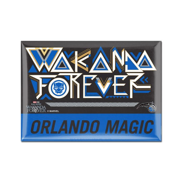 Imán de metal de 2,5" x 3,5" de Orlando Magic/Marvel (C) 2022