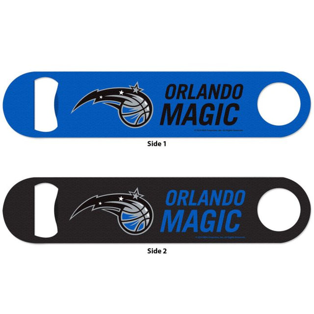 Abridor de botellas de metal de 2 lados de Orlando Magic