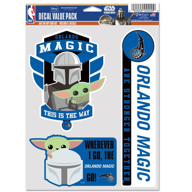 PAQUETE MULTIUSOS PARA FANS DE LA MARCA ORLANDO MÁGICO Y STAR WARS