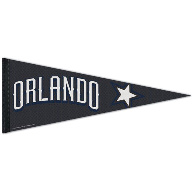 Banderín premium de la ciudad de Orlando Magic de 12" x 30"