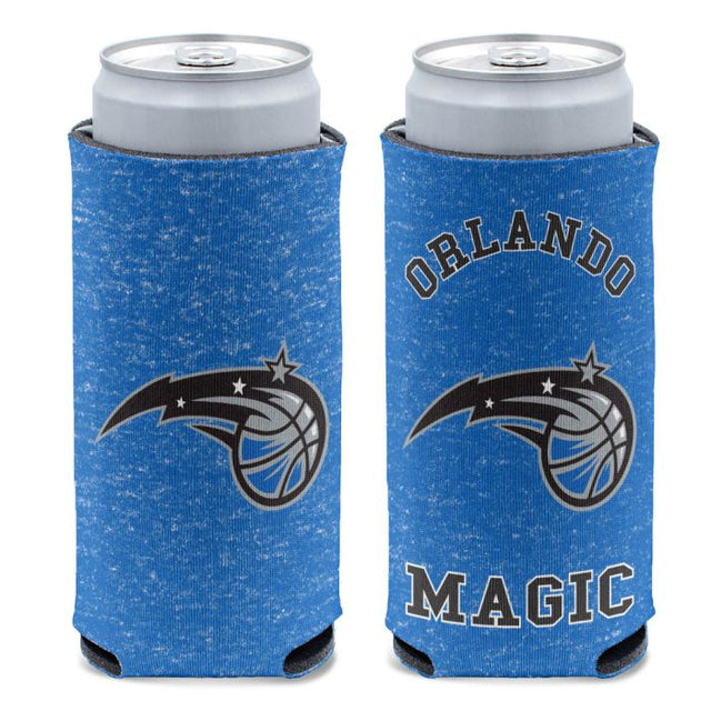 Refrigerador para latas delgado de 12 oz de color jaspeado de Orlando Magic