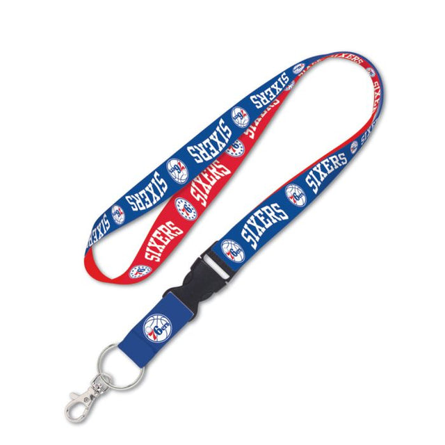 Cordón de los Philadelphia 76ers con hebilla desmontable de 1"