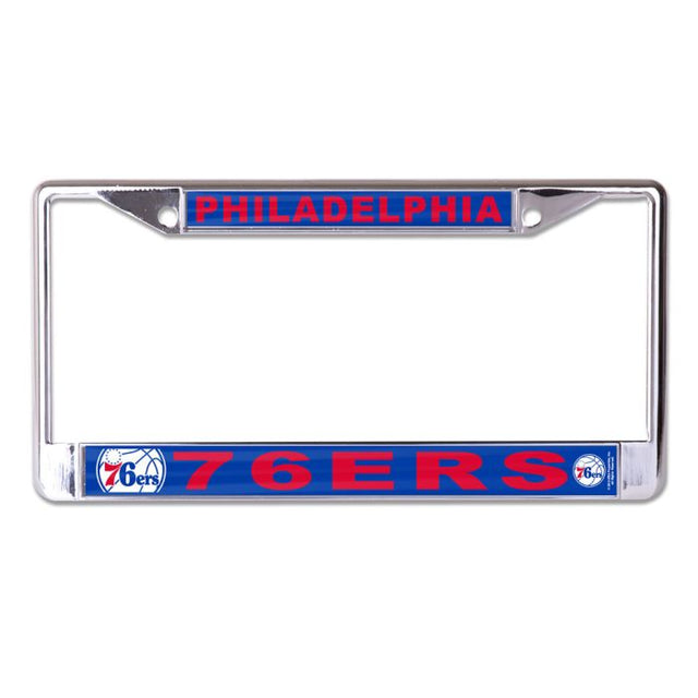 Marco con licencia MEGA de los Philadelphia 76ers, tamaño pequeño, impreso
