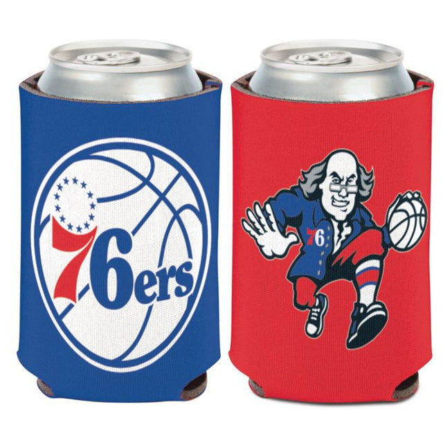Enfriador de lata de dos colores Philadelphia 76ers, 12 oz.