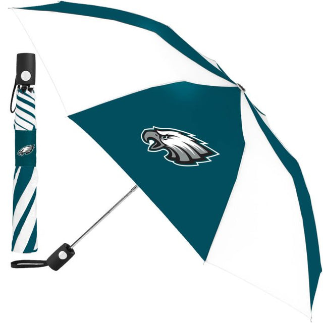 Paraguas plegable automático de los Philadelphia Eagles
