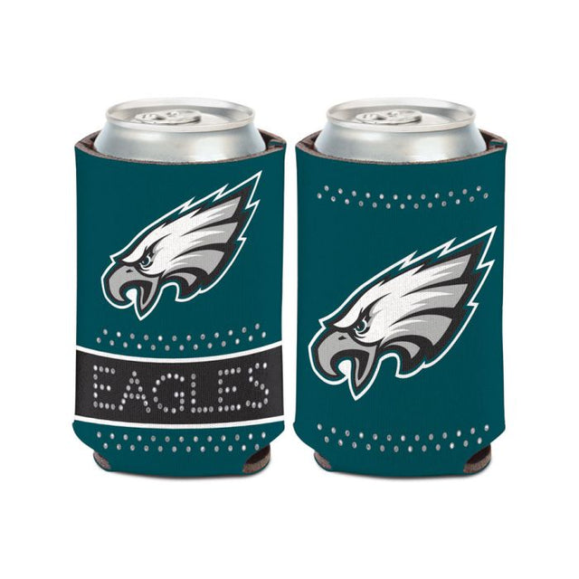 Enfriador de lata Bling de los Philadelphia Eagles de 12 oz.
