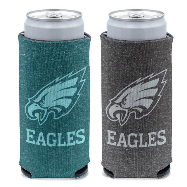 Philadelphia Eagles COLORED HEATHER 12 oz Slim Can Cooler