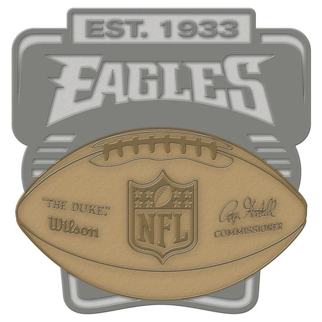 Tarjeta de joyería con pin de colección de los Philadelphia Eagles