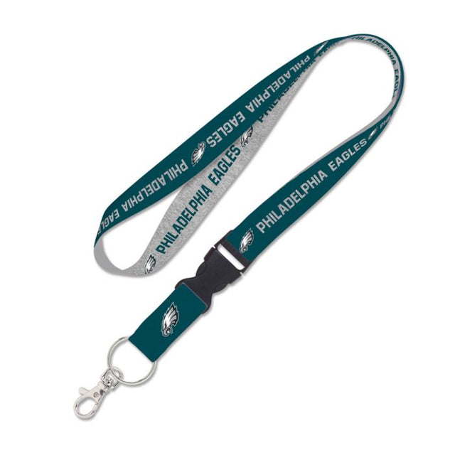 Philadelphia Eagles Heather Lanyard w/detachable buckle 1"