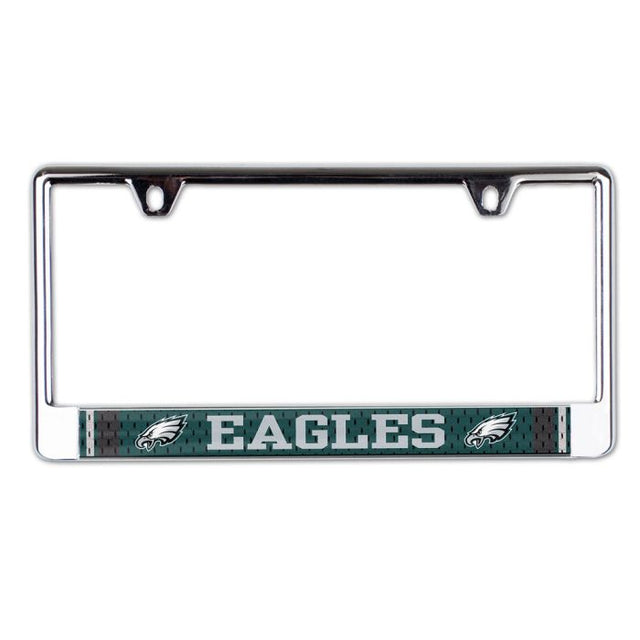 Marco para placa de matrícula de la CAMISETA de los Philadelphia Eagles impreso en el lado B