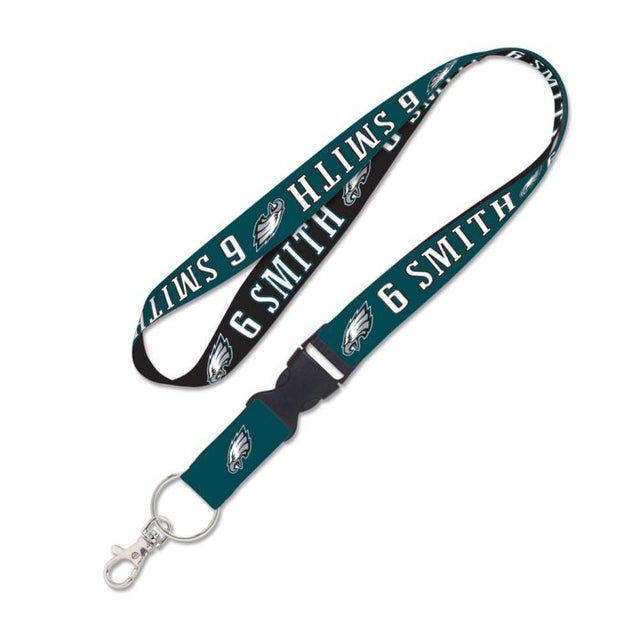 Philadelphia Eagles Lanyard w/detachable buckle 1" Devonta Smith