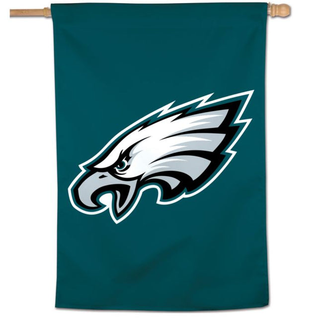 Bandera vertical con el logotipo de los Philadelphia Eagles de 28" x 40"