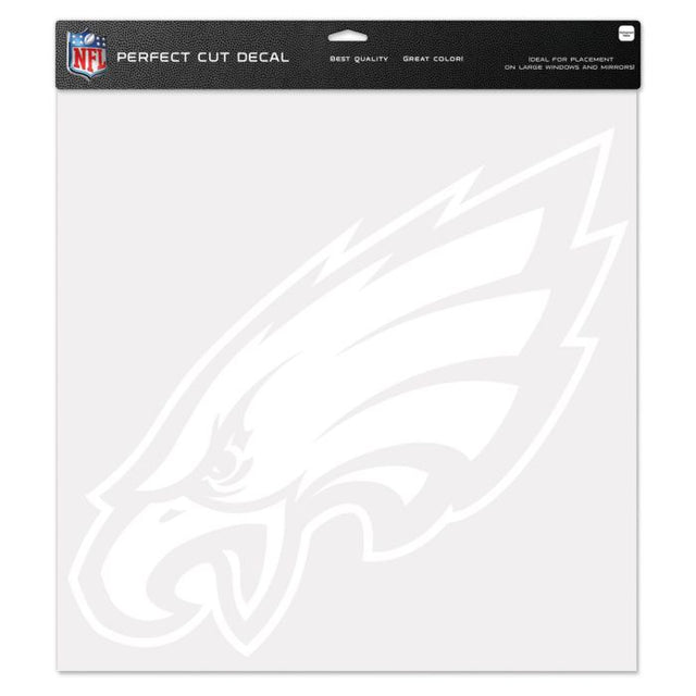 Calcomanía de corte perfecto de los Philadelphia Eagles, 17" x 17"