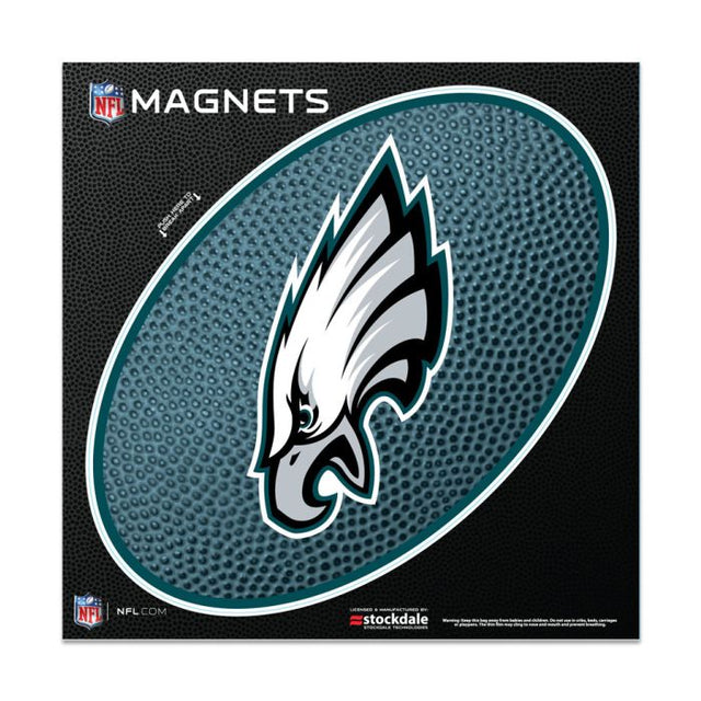 Imanes para exteriores TEAMBALL de los Philadelphia Eagles, 6" x 6"