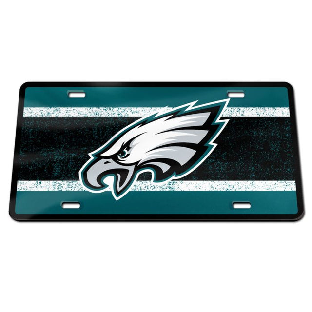 Matrícula especial de acrílico de los Philadelphia Eagles VINTAGE